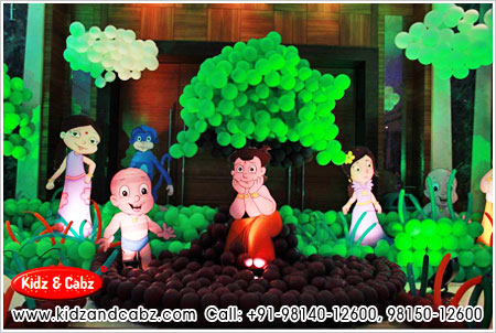 Theme Party Decoration for Boys in ludhiana punjab - kids theme party decorators ludhiana punjab