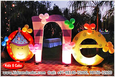 Theme Party Decoration for Girls in ludhiana punjab - kids theme balloon party decorators ludhiana punjab